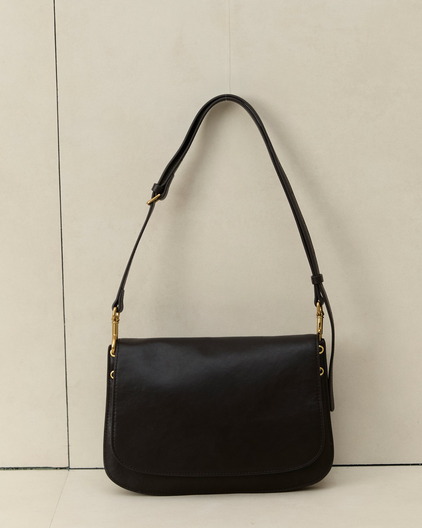 Rachel Flap Minimal Shoulder Bag