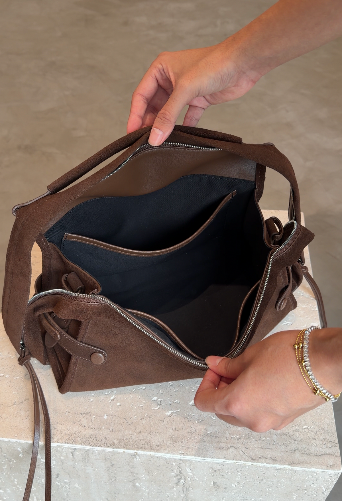 Brown - Suede