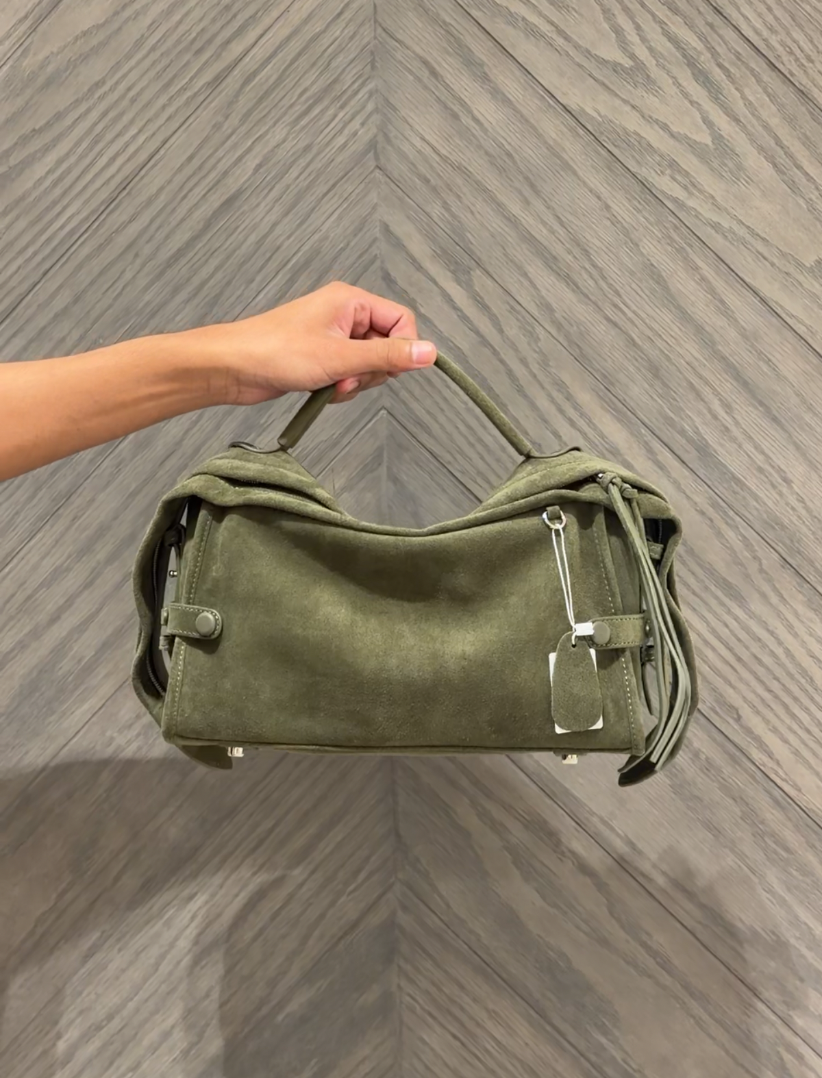 Olive - Suede