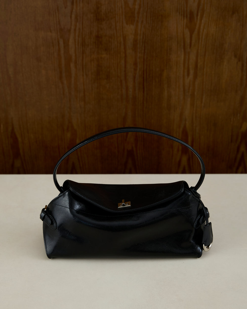Noa - Long Handle Shoulder Leather Bag
